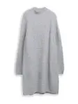 TOM TAILOR DENIM Pletené šaty  svetlosivá
