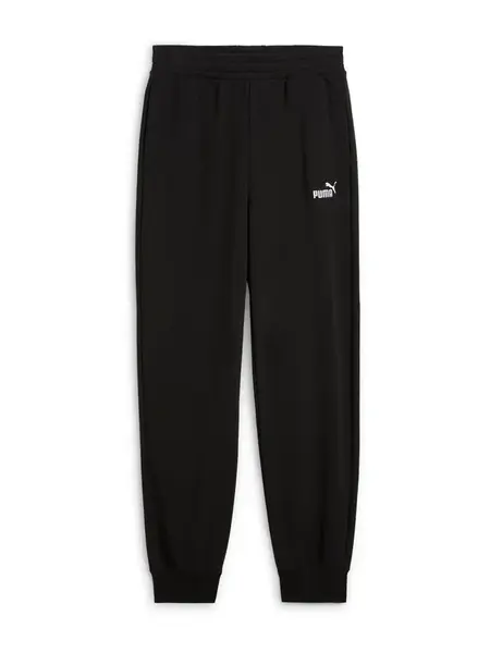 PUMA Športové nohavice 'ESS No. 1'  čierna / biela