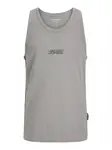 JACK & JONES Tričko 'JCOSago'  sivá / tmavosivá
