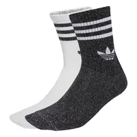 ADIDAS ORIGINALS Ponožky  čierna melírovaná / biela