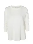 TATUUM Blúzka 'ANABEL'  šedobiela