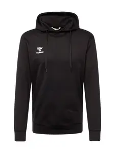 Hummel Športová mikina 'GO 2.0'  čierna / biela
