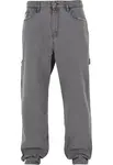 Karl Kani Džínsy  sivý denim