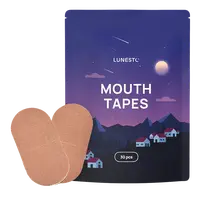 LUNESTO Mouth Tapes - pásky na ústa proti chrapání - béžová 30 ks
