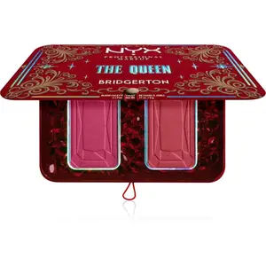 NYX Professional Makeup Bridgerton Royal Blush paleta tvářenek odstín 03 The Queen 2x5 g