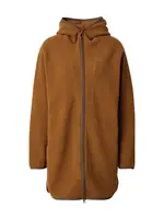 PEAK PERFORMANCE Funkčná flisová bunda  sépiová