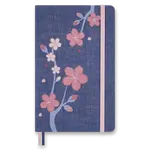 Zápisník Moleskine Sakura - L, linkovaný