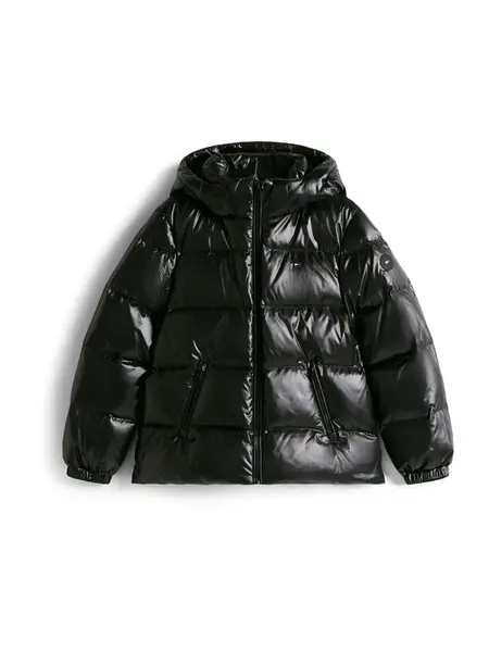 TOMMY HILFIGER Prechodná bunda 'ESSENTIAL'  čierna