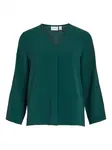 VILA Blúzka 'VIJosa'  smaragdová