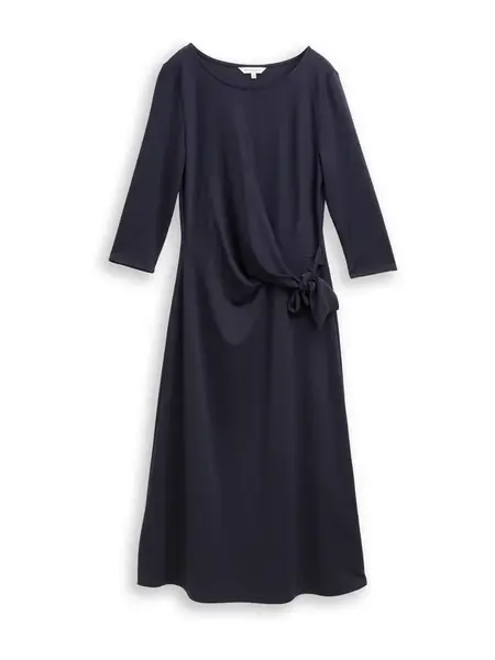 TOM TAILOR Šaty  tmavomodrá