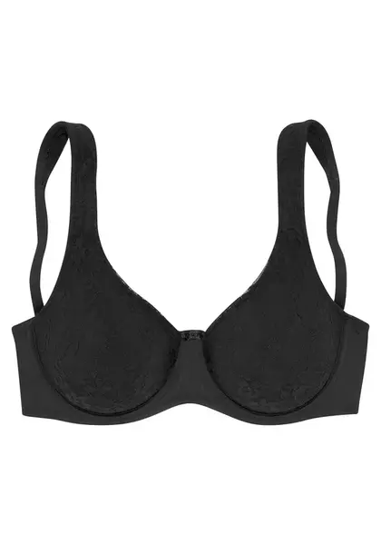 NUANCE Zmenšujúca podprsenka  čierna