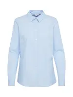 JDY Blúzka  svetlomodrá / biela