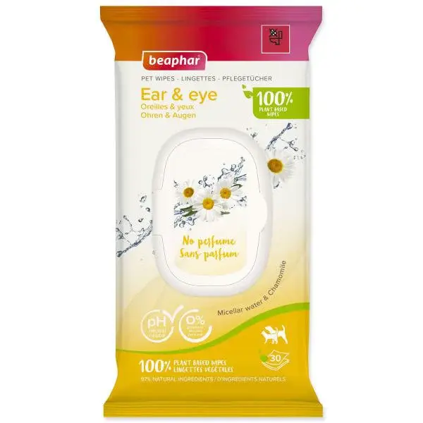 Beaphar BIO obrousky Ear & Eye 30 ks