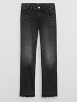 GAP Dětské džíny straight mid rise - Holky