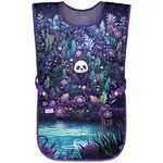 BAAGL JUNGLE PANDA Dětská zástěra, fialová, velikost