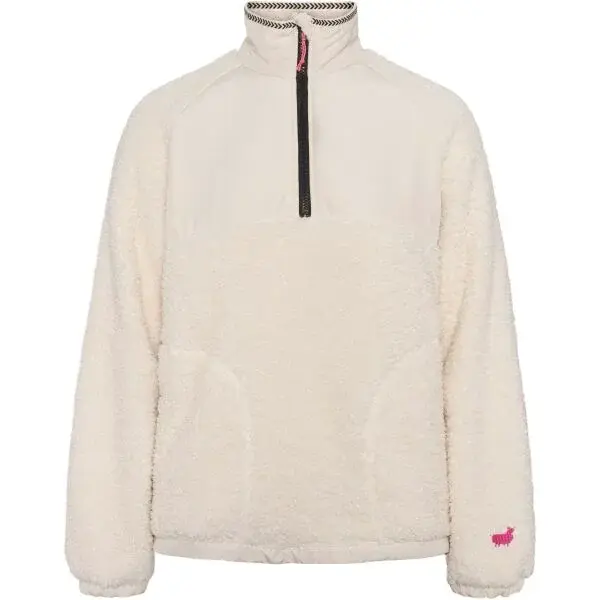 KARI TRAA OLIVIA Dámská sportovní mikina, bílá, velikost