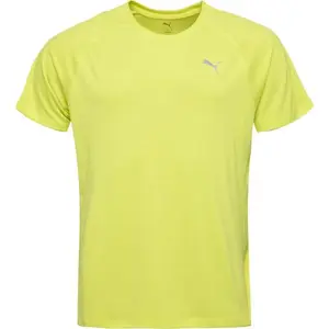 Puma RUN VELOCITY TEE Pánské sportovní triko, žlutá, velikost