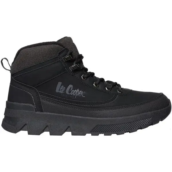 Lee Cooper WINTER Pánská zimní obuv, černá, velikost