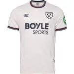 Umbro WEST HAM  AWAY SS SHIRT Pánský fotbalový dres, bílá, velikost