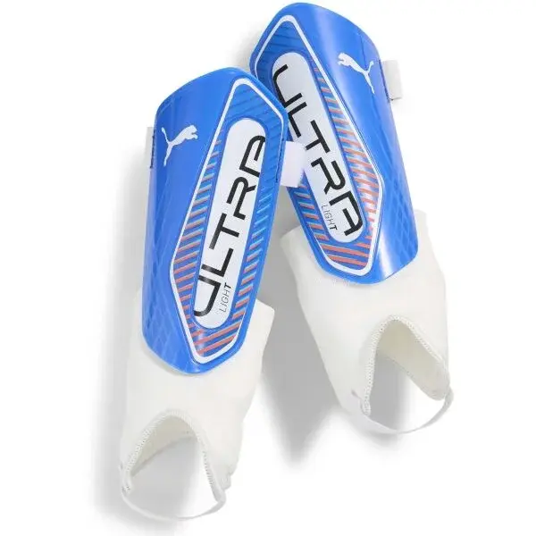 Puma ULTRA LIGHT ANKLE Fotbalové chrániče, modrá, velikost
