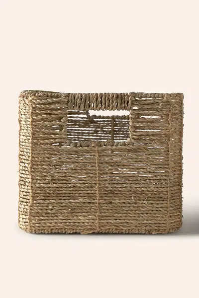 Úložný koš Calma House Pleiku 32 x 23 x 20 cm oranžová barva