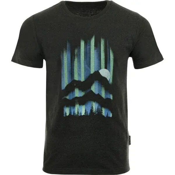 ALPINE PRO NEWEC Pánské triko, černá, velikost