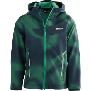 ALPINE PRO BOFO Chlapecká softshellová bunda, tmavě modrá, velikost 128-134