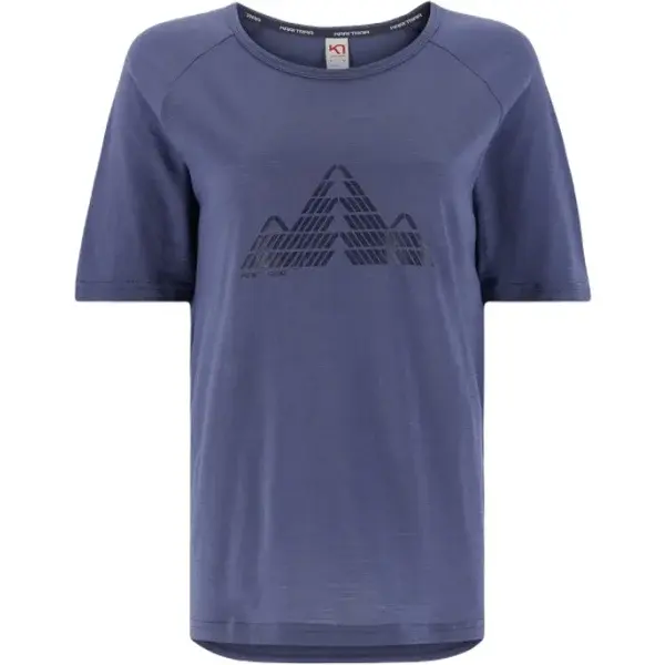 KARI TRAA ANE Dámské triko, modrá, velikost