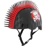 RASKULLZ SKULL HAWK Dětská cyklistická přilba, černá, velikost (50 - 54)