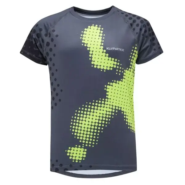 Klimatex ALLAN Dětské QuickDry funkční triko, šedá, velikost