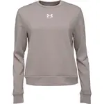 Under Armour RIVAL TERRY CREW Dámská mikina, šedá, velikost M