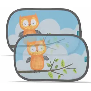 ZOPA ZVÍŘÁTKA Sluneční clona do auta, bílá, velikost