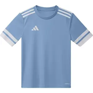 adidas SQUADRA 25 JERSEY Y Chlapecký dres, světle modrá, velikost