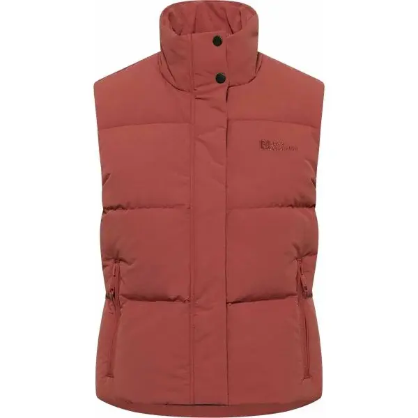 Jack Wolfskin NORDLICHT VEST W Dámská péřová vesta, červená, velikost