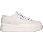 Tommy Hilfiger TJW FOXING FLATFORM Dámské tenisky, bílá, velikost