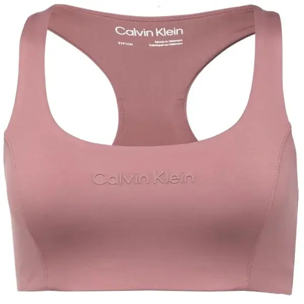 Calvin Klein WO - SPORTS BRA MEDIUM SUPPORT Dámská sportovní podprsenka, růžová, velikost
