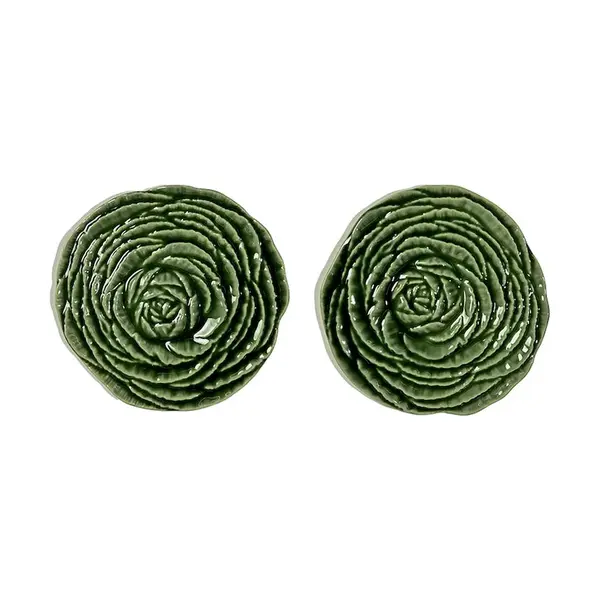 Držák na kelímek Byon Veggie 10 cm 2-pack zelená barva