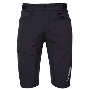 Klimatex BRUNI Pánské MTB prodloužené šortky, černá, velikost