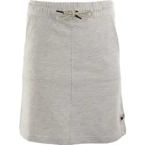 ALPINE PRO MEDIA Dámská sukně, šedá, velikost