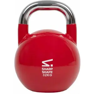 SHARP SHAPE COMPETITION KETTLEBELL 32 KG Kettlebell, červená, velikost 32 KG
