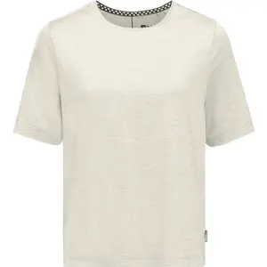 Jack Wolfskin TRAVEL T W Dámské triko, bílá, velikost