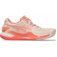 ASICS GEL-RESOLUTION 9 W CLAY Dámská tenisová obuv, růžová, velikost 37