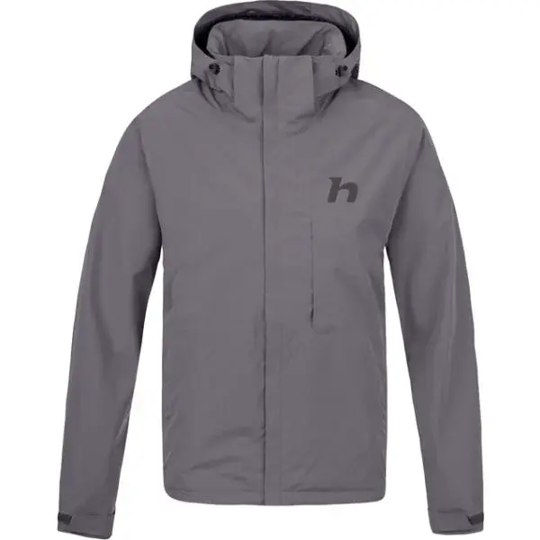 Hannah NICKHIL II Pánská bunda, šedá, velikost XXXL