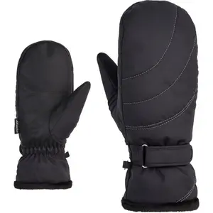 Ziener KAHLIA Dámské lyžařské rukavice, černá, velikost
