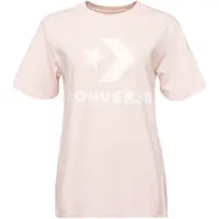 Converse STANDARD FIT CENTER STAR CHEV Dámské tričko, růžová, velikost