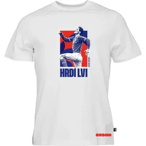 Puma FAČR HRDÍ LVI KREJČÍ Pánské triko, bílá, velikost