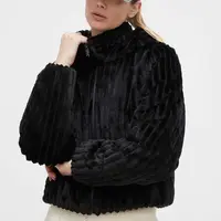 Bunda Reebok dámská, černá barva, zimní