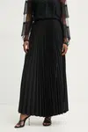 Sukně Twinset černá barva, maxi, áčková, 251TP2424
