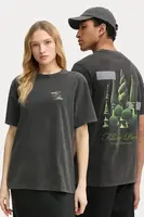 Bavlněné tričko Filling Pieces šedá barva, s potiskem, 74499840626