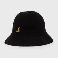 Klobouk Kangol černá barva, 0397BC.BG991-BG991